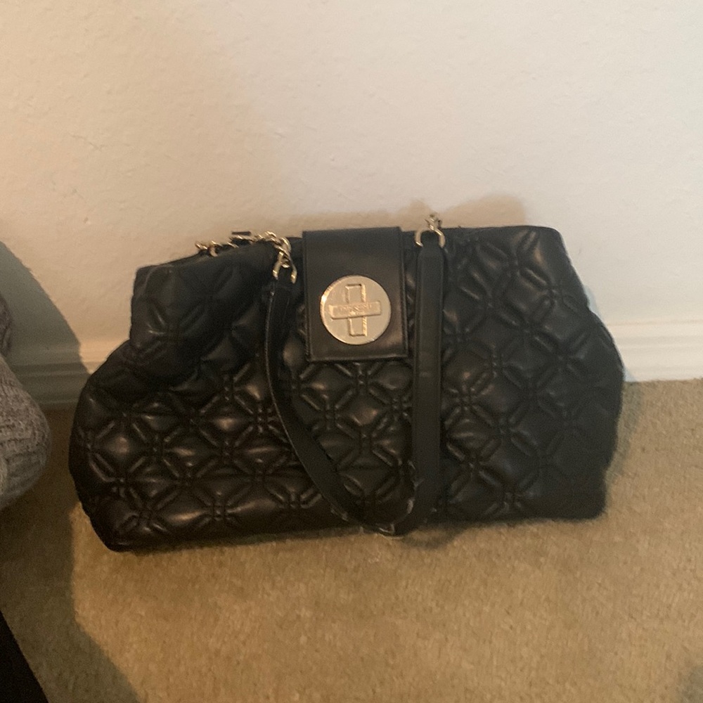 Kate Spade quilted purse with a little wear on handles 9 by 14